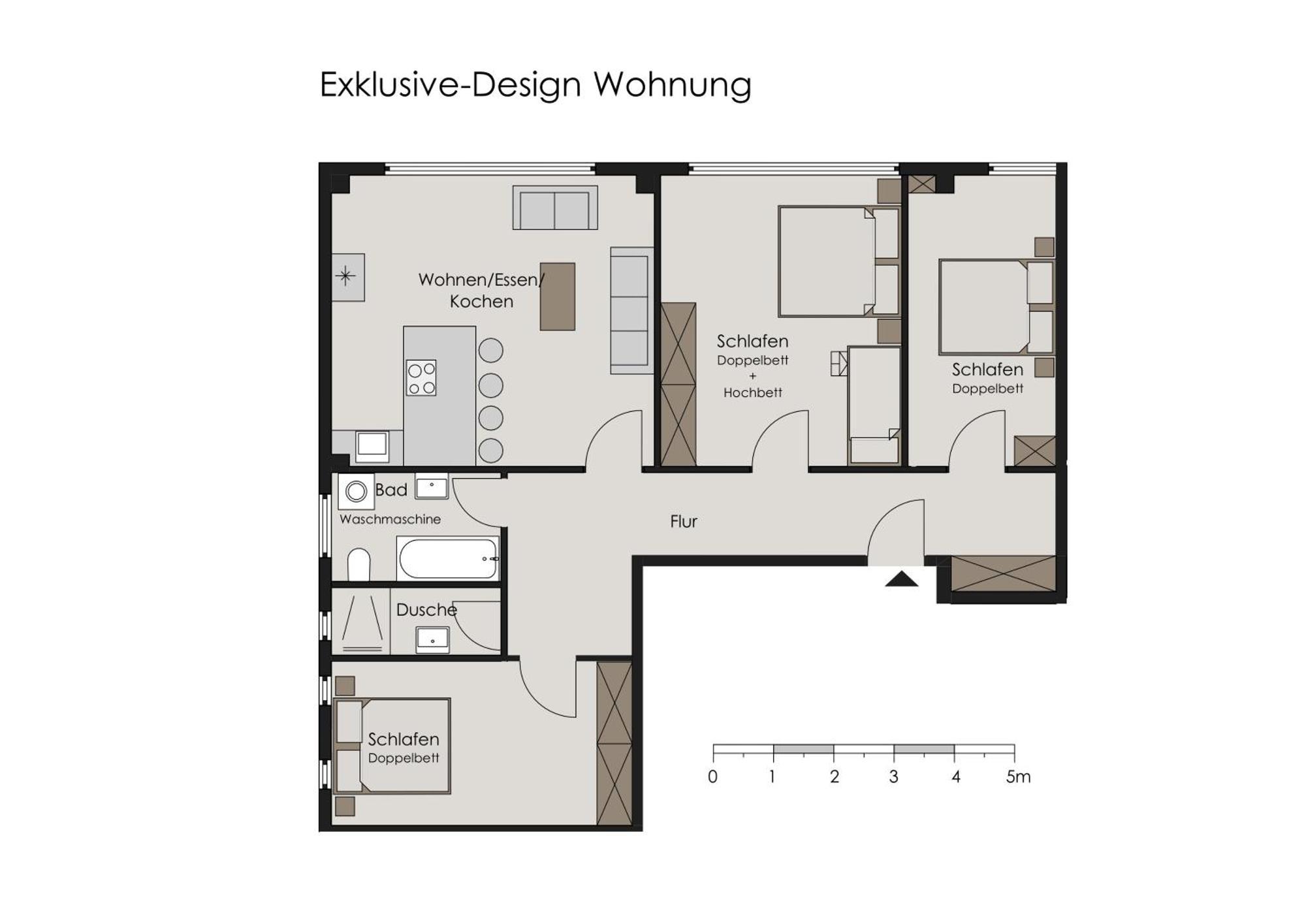 Exklusive Design Erlebnisferienwohnung Bad Wörishofen Eksteriør bilde